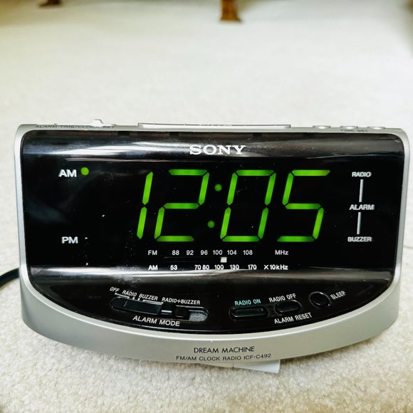 Sony Portable Audio & Video Sony Dream Machine Large Display Clock